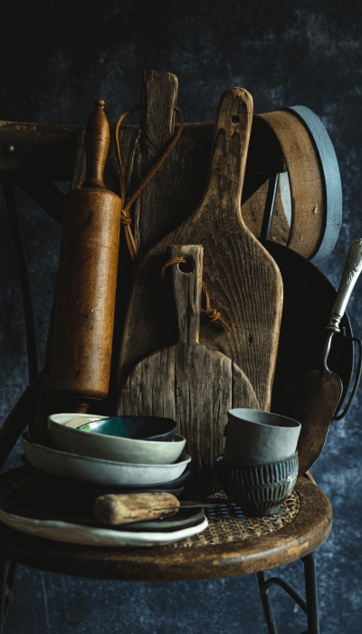 vintage-proplar Ahşap Kroplar